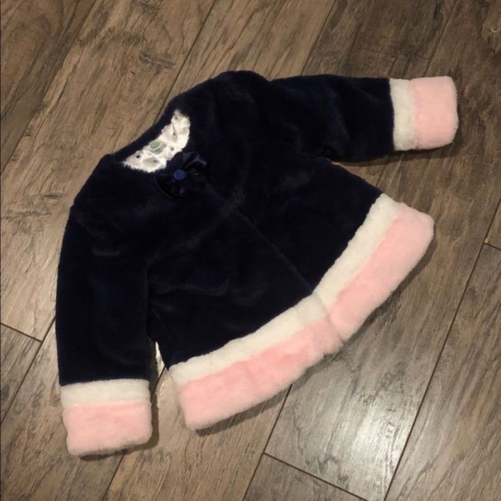 Dark navy Little Me coat